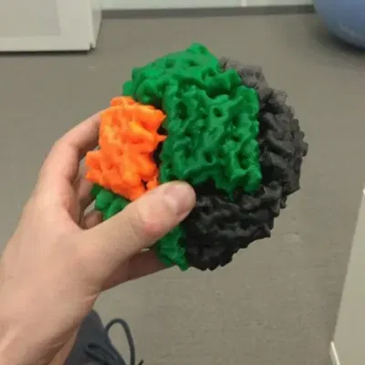 Mô hình Giáo dục: Apoferritin với Đối xứng Bát diện