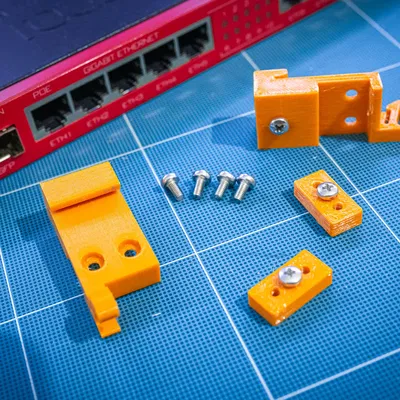 Giá Đỡ Ray DIN Cho Mikrotik RB2011