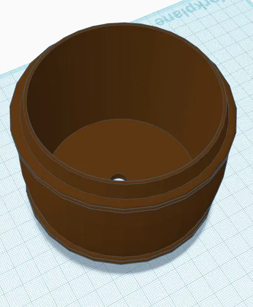 Chậu Trồng Cây Hình Thùng - Image 2