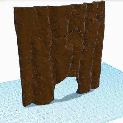 Tường Vỏ Cây Có Lỗ Hở Cho Hồ Nuôi Sinh Vật Cảnh