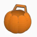 Pumpkin Halloween candy basket - Thumbnail 2