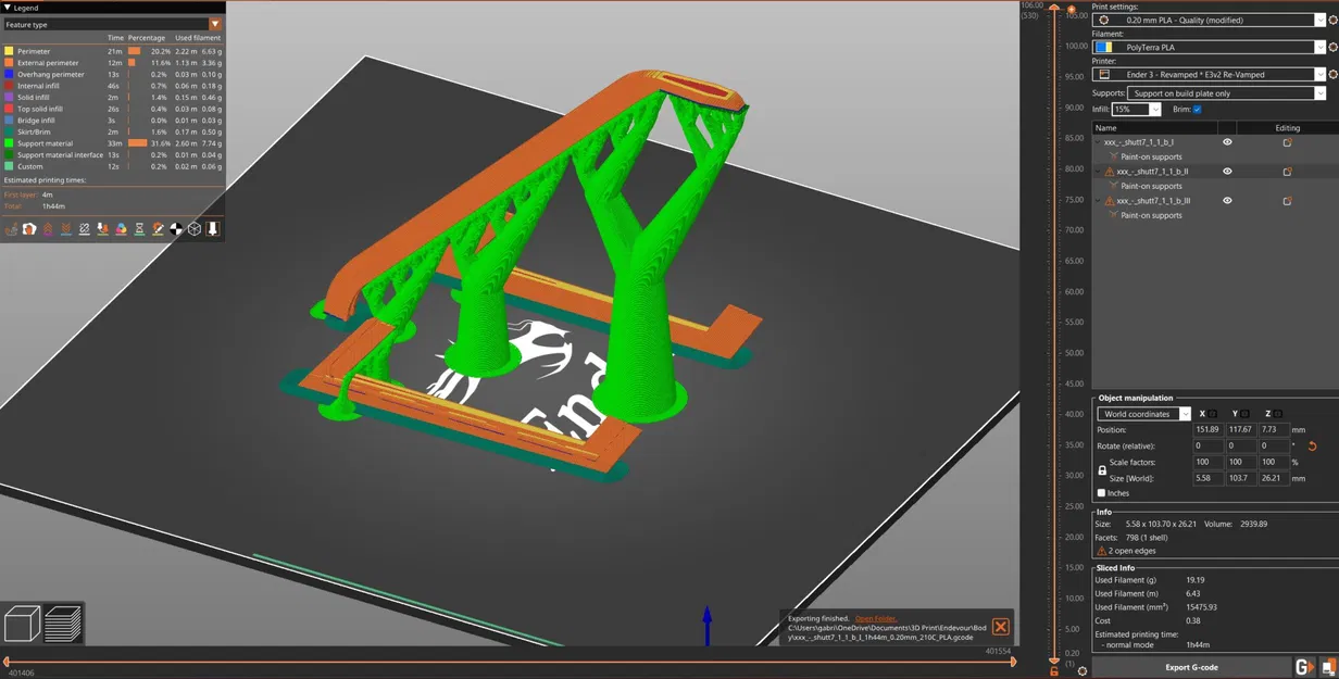 Tàu Con Thoi Endeavour của Martin với Dung sai - Image 1