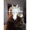 Dragon Skull Hair Pin - Split for Less Support Material - Thumbnail 1