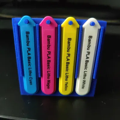 Taller Bambu AMS filament marker stand