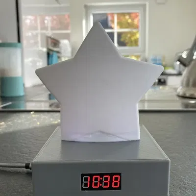 ESP8266 base for children light clock