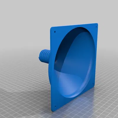 140mm Fan Hose 27mm Adapter