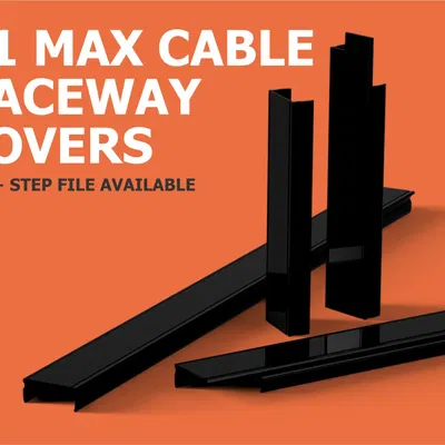 Vỏ Kẹp Dây Cáp Creality K1 MAX - Bản Vẽ CAD