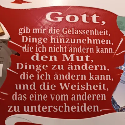 Gott, gebe mir ... (Cầu Chúa ban cho tôi ...)