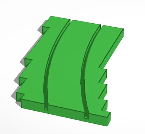 Đường Ray Xe Điện Lego - Image 1