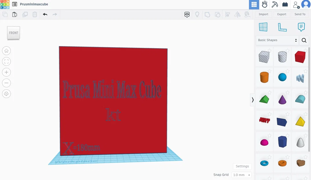 Khối Lập Phương Mini Max Prusa - Image 1