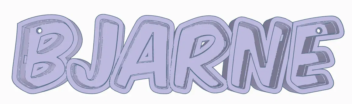 Đèn Tên LED BJARNE - Image 1