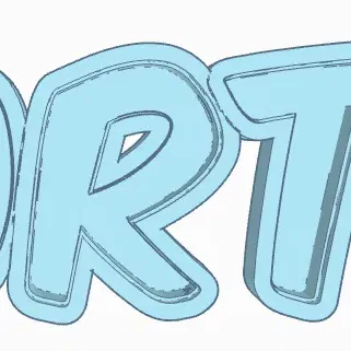 Đèn LED Tên MORTEN - Mẫu in 3D