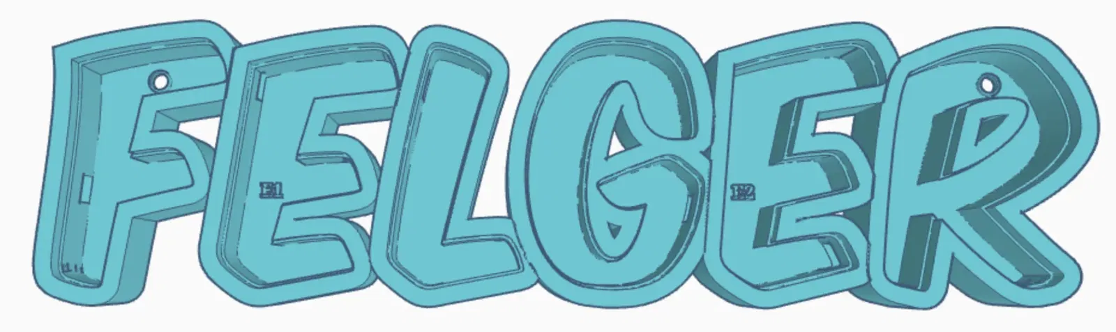 Đèn Tên LED FELGER - Image 1