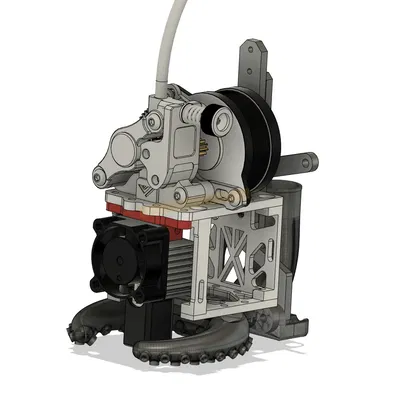 Bộ Chuyển Đổi Đầu Phun Bambù Sang Xe Đẩy Vzbot