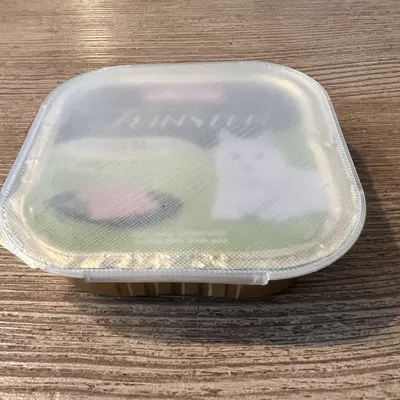 Nắp Đậy Khay Thức Ăn Cho Mèo Nhôm 100g (Ví Dụ: Animonda)