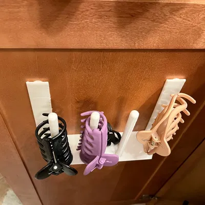 Kệ / Giá Treo Kẹp Tóc Trong Tủ Phòng Tắm
