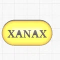 Mô hình viên thuốc Xanax giả - Thumbnail 1