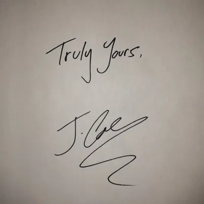 J. Cole Portrait Truly Yours
