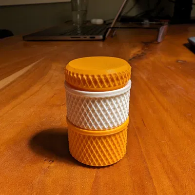 Hộp Đựng Thuốc Xếp Chồng Có Vân