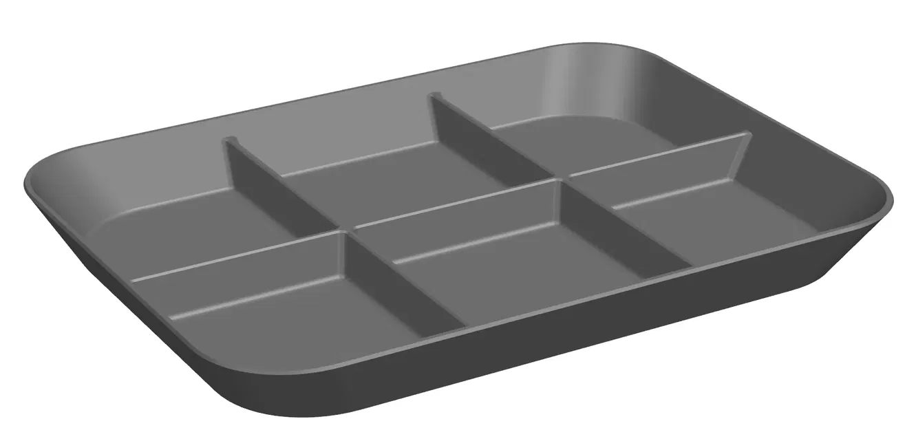 Khay Đựng Linh Kiện - 6 Ngăn - 200 x 150 - Image 1