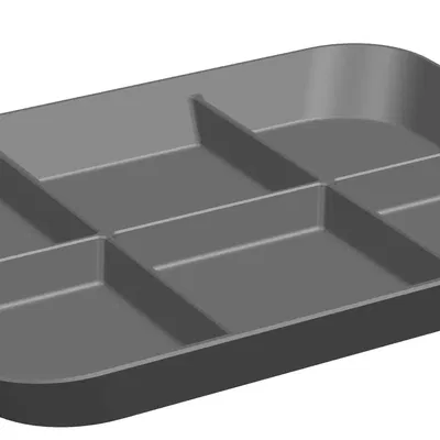 Khay Đựng Linh Kiện - 6 Ngăn - 200 x 150