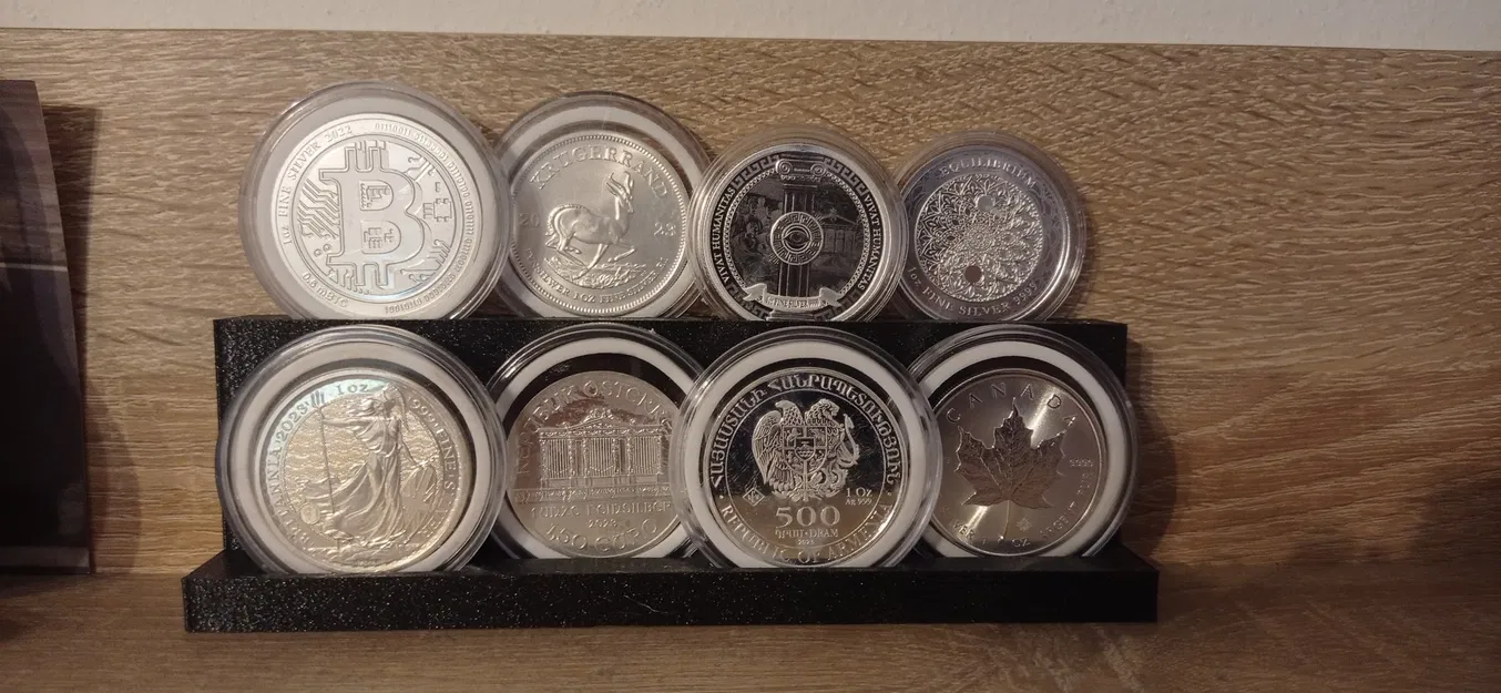 Chân đế đơn giản cho 8 đồng xu - Image 1