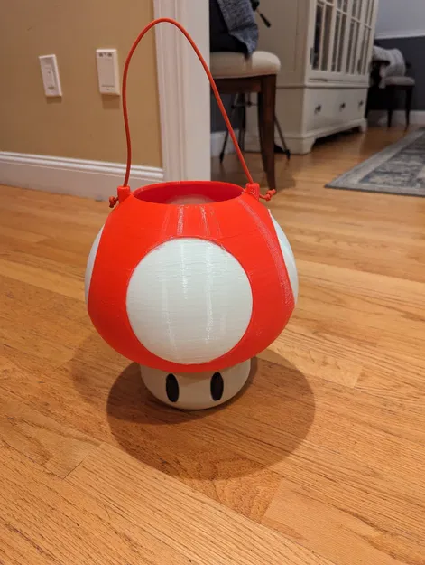 Giỏ đựng kẹo Nấm Siêu Nấm Super Mario - Image 1