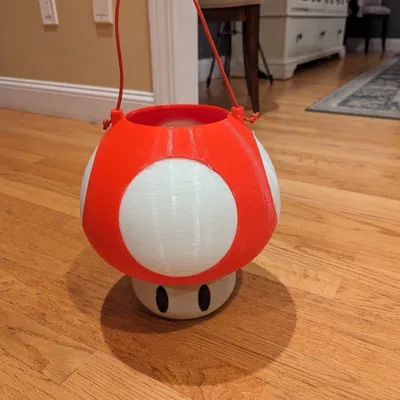 Giỏ đựng kẹo Nấm Siêu Nấm Super Mario