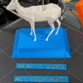 Chặn Bút Hình Linh Dương (Gazelle Pen Holder) - Thumbnail 2