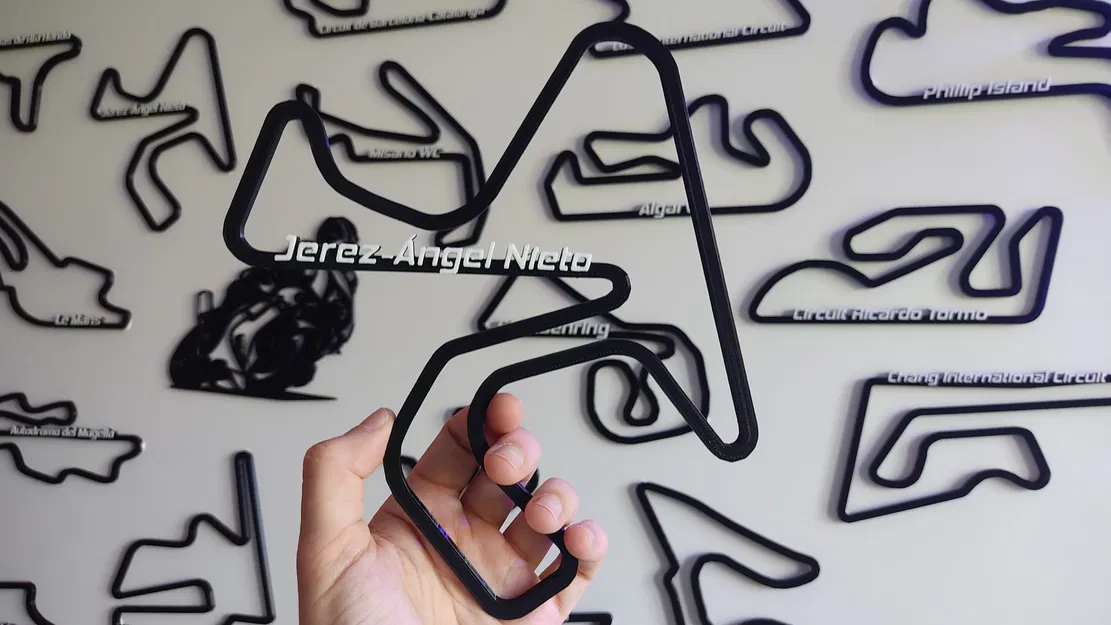 Mô Hình Đường Đua MotoGP Jerez-Ángel Nieto - Image 1