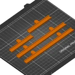 Giá đỡ nam châm cho dải đèn LED phiên bản ngắn - Image 1