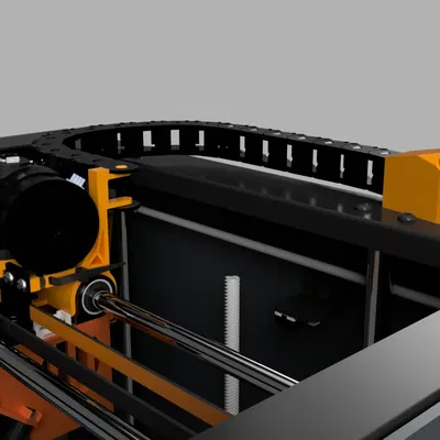 Hệ thống dây cáp xích (Drag Chain) cho Flying Bear Ghost 5