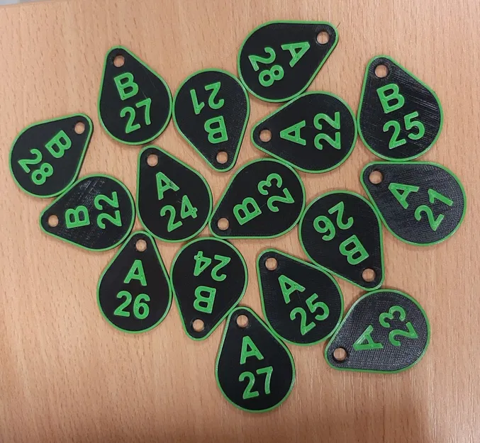 Označovač na klíče "budova 8" - Image 4