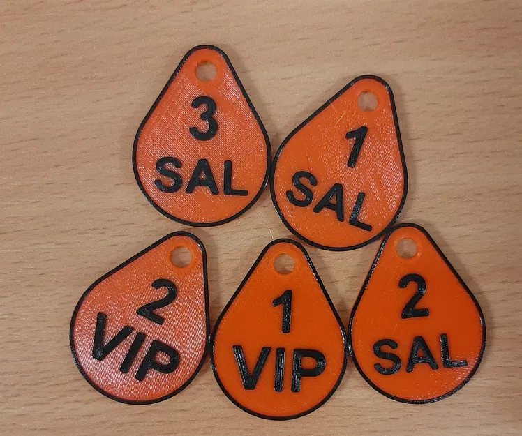 Označovač na klíče "budova 8" - Image 5