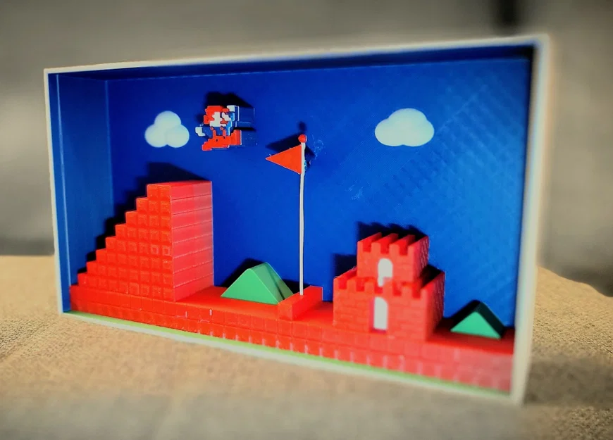 Mô Hình Siêu Anh Hùng Mario Bros 3D - Image 1