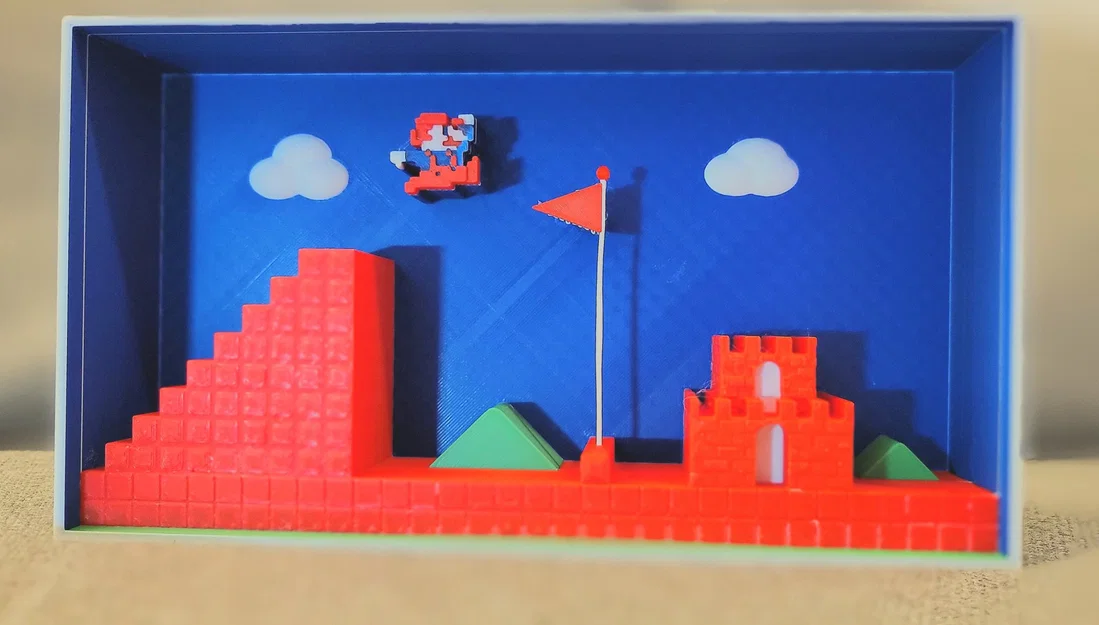 Mô Hình Siêu Anh Hùng Mario Bros 3D - Image 2