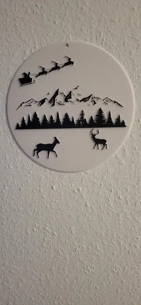 Tranh Trang Trí Tường - Đồ Trang Trí Giáng Sinh - Image 1