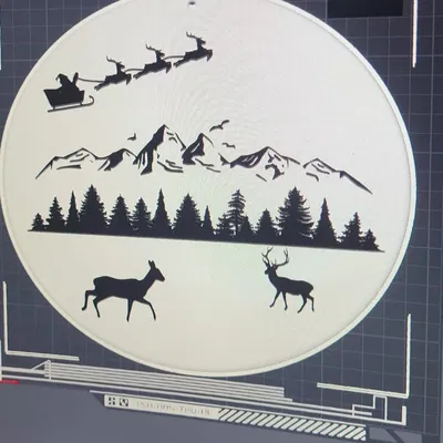 Tranh Trang Trí Tường - Đồ Trang Trí Giáng Sinh