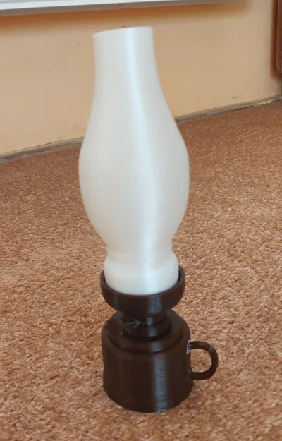 Đèn Dầu Mini Từ Nến Trà - Image 1