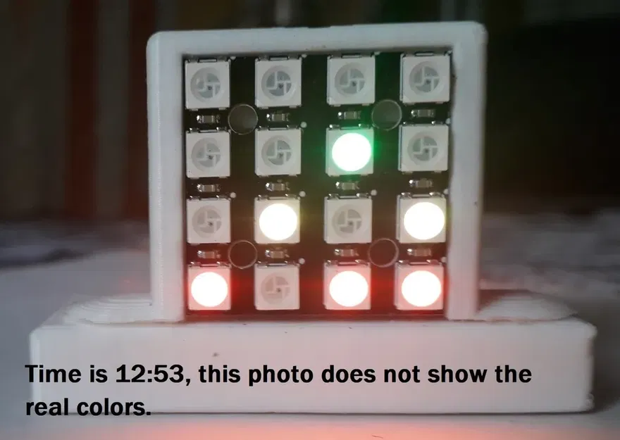 WS2812 matchbox clock - Image 2