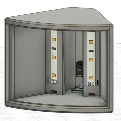 Hộp Lithophane Cong Phiên Bản Micro-USB