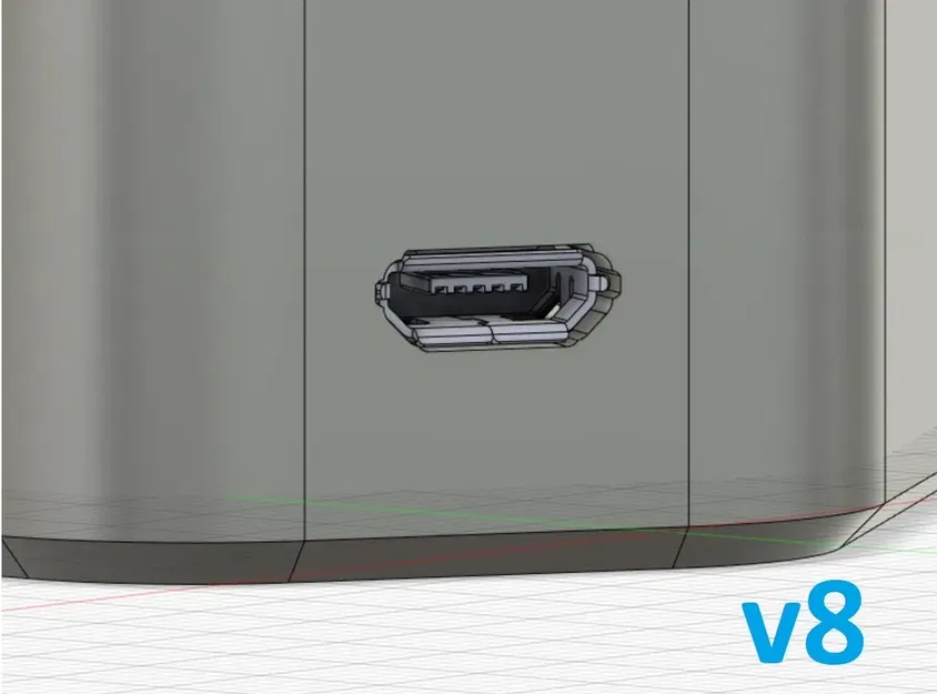 Hộp Lithophane Cong Phiên Bản Micro-USB - Image 3