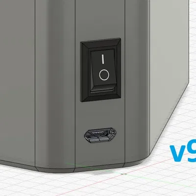 Hộp Lithophane Cong Phiên Bản Micro-USB