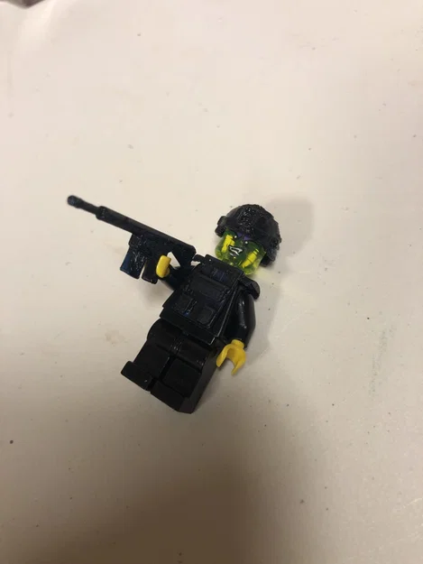 Military Vest, Helm and night ops helm for Lego - Image 1