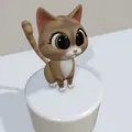PIXAR-style cat - Thumbnail 1