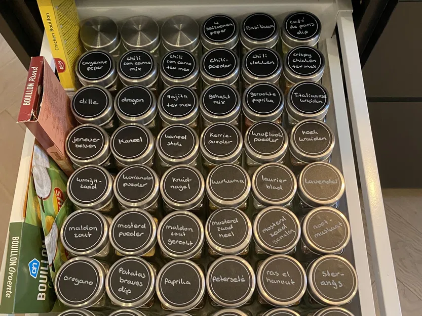 Giá đỡ hũ gia vị Soothe cho ngăn kéo IKEA Metod / Maximera - Image 4