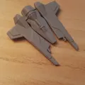 Mô hình Star Wars Fang Fighter in sẵn - Thumbnail 1