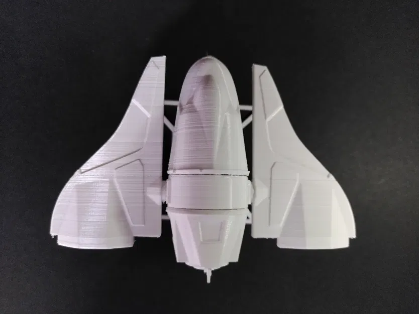 Star Wars Mandalorian Shuttle - Mô hình Tàu Vệ Binh (Clone Wars) - Image 3
