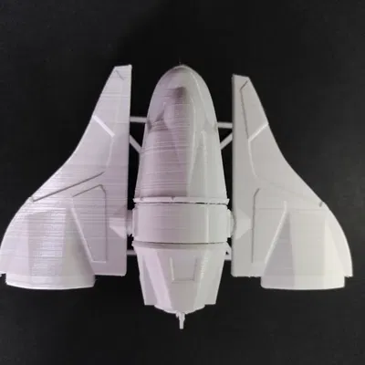 Star Wars Mandalorian Shuttle - Mô hình Tàu Vệ Binh (Clone Wars)
