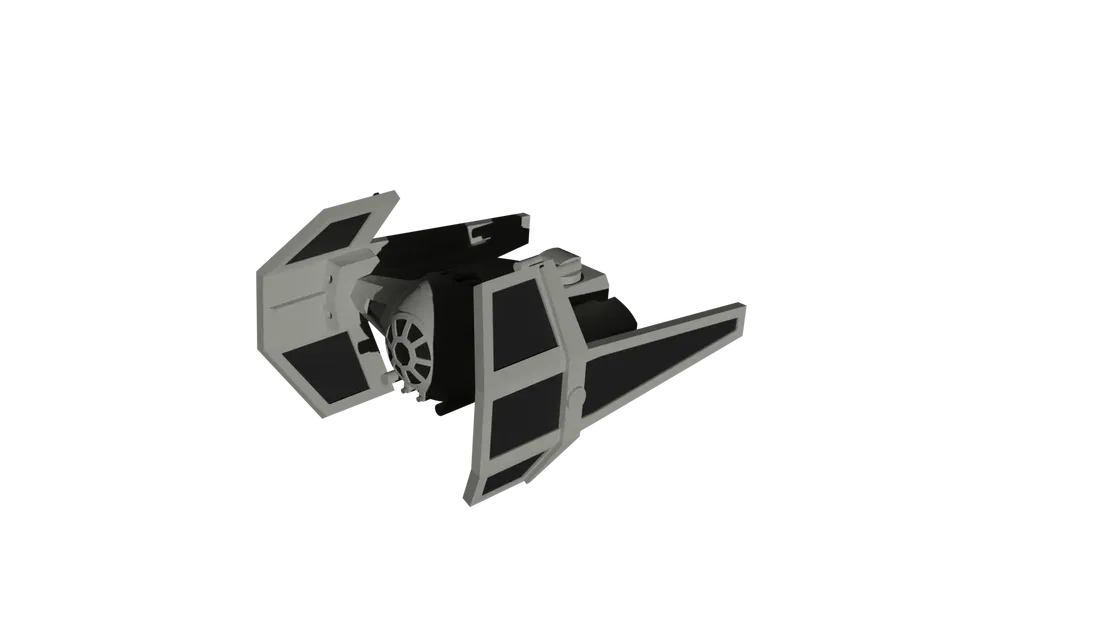 Mô Hình Star Wars Tie Aggressor Tỉ Lệ 1:270 - Image 2